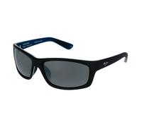 Maui Jim Sonnenbrille - Kanaio Coast - 766-02MD - 61mm - Schwarz, Rechteck