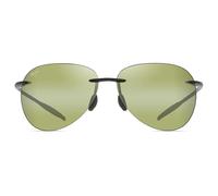 MAUI JIM HT SUGAR BEACH SHINY TRANS KHAKI GREEN 63