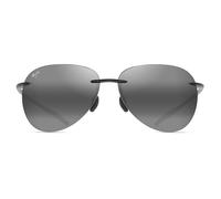 MAUI JIM GREY SUGAR BEACH SHINY TRANS LIGHT GREY 63