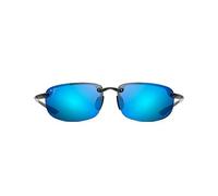 Maui Jim Unisex HO'OKIPA Reader Sunglasses, Blue hookipa Smoke Grey r, M