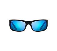 MAUI JIM PEAHI blue peahi black matte Sunglasses Unisex Standard, Standard, Unica