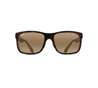 MAUI JIM Unisex Sunglasses, hcl red Sands blk Gry Tor, M