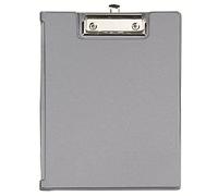 Maul 2339395 Schreibmappe A5 mit Folienüberzug, silber