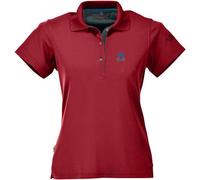MAUL Damen Aeschi fresh 1/2 Poloshirt red/dark grey 38 (4063669087931)