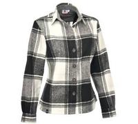 MAUL Damen Bluse Filzmoos Flanell Bluse (5830000901) 38 dark grey