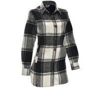 MAUL Damen Bluse Sanremo lange Flanell Bluse (5830700901) 42 dark grey