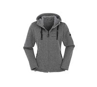 MAUL Sport Chieming - Strickfeecejacke+kap silver grey (18) 38