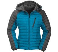 MAUL Damen Funktionsjacke Annaberg Steppjacke+Kapuze (5217700115) 36 petrol blue