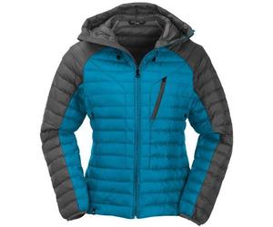 MAUL Damen Funktionsjacke Annaberg Steppjacke+Kapuze (5217700115) 36 petrol blue