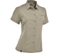 MAUL Damen Polo Oria UV50 - 1/2 Bluse uni, ela (5931800418) 46 beige