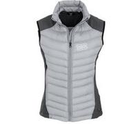 MAUL Damen Weste Sardona Rec XT Steppweste Hybr (5827200115) 38 light grey