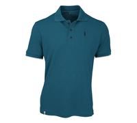 Maul Funktions-Polo Gaigerkopf II (elastisch, atmungsaktiv, dauerhaft frisch durch Polygiene) petrolblau Herren, Größe 56