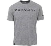 MAUL Herren Shirt Grinberg - 1/2 T-Shirt+Print (4344400793) 60 anthra 07