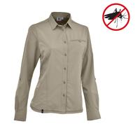 Maul Hochalm SP Bluse Damen mit Mückenschutz beige 50