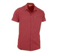 Maul Kurzarmhemd Lechnerkopf (Brusttasche, schnelltrocknend, sportlicher Schnitt) rot Herren, Größe 54