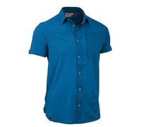 Maul Kurzarmhemd Veniv 4XT (elastisch, atmungsaktiv, sportlicher Schnitt) blau Herren, Größe 50