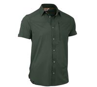 Maul Kurzarmhemd Veniv 4XT (elastisch, atmungsaktiv, sportlicher Schnitt) dunkelgrün Herren, Größe 50