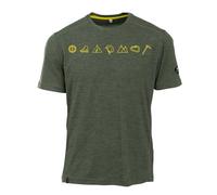 Maul-Sport 4344400793 - Grinberg - 1/2 T-Shirt+Print 65 grün 65 grün Gr. 56