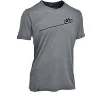 MAUL Sport Bezau - 1/2 T-shirt+print anthra (07) 60