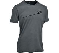 MAUL Sport Bezau - 1/2 T-shirt+print dark grey (10) 60