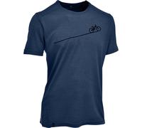 MAUL Sport Bezau - 1/2 T-shirt+print sky blue (74) 66