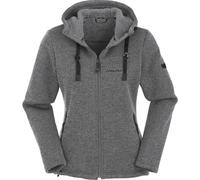 MAUL Sport Chieming - Strickfeecejacke+kap silver grey (18) 34
