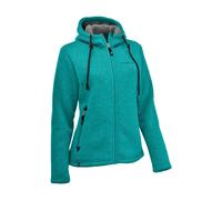 MAUL Chieming - Damen Strickfleecejacke - türkis, 46