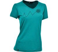 MAUL Sport Eifelsteig - 1/2 funkt.-T-Shirt türkis green (67) 52