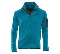 Maul Sport Fleecejacke "Roßzahn XT-leichte" in Petrol - Größe 48 | Herren Pullover Sport