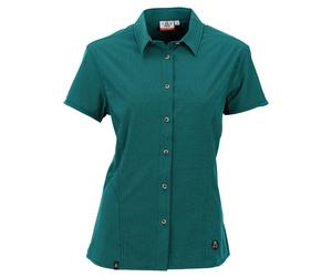 Maul Sport Funktionsbluse "Agile 3XT" in Petrol - Größe 44 | Damen Outdoor Tops Shirts