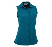 MAUL Damen Bluse Rofanspitze 3XT-Blusentop-uni petrol blue 38 (4066219087580)