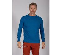 Maul Sport Funktionslongsleeve "Alvier Fresh" in Blau - Größe 52 | Herrenshirts