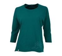 Maul Sport Funktionslongsleeve "Ini II" in Petrol - Größe 36 | Damen Outdoor Tops Shirts