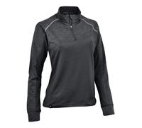 Maul Sport Funktionslongsleeve "Nettetal fresh" in Anthrazit - Größe 36 | Damen Outdoor Tops Shirts