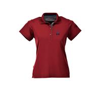 Maul Sport Funktionspoloshirt "Aeschi" in Rot - Größe 46 | Damen Outdoor Tops Shirts