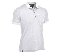 Maul Sport Funktionspoloshirt "Gaigerkopf 3 fresh" in Weiß - Größe 52 | Herren Plussize