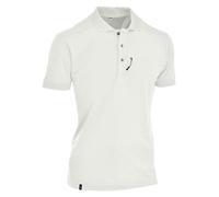 Maul Sport Funktionspoloshirt "Gaigerkopf 4 fresh" in Weiß - Größe 60 | Herren Sportshirts