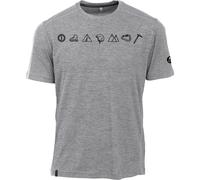 MAUL Sport Grinberg Fresh - 1/2 T-shirt mit Print anthra (07) 60