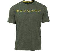 MAUL Herren Shirt Grinberg - 1/2 T-Shirt+Print (4344400793) 64 grUEn 65