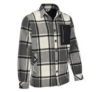 Maul Sport Hemd "Villingen" in Grau - Größe 58 | Herren Plussize