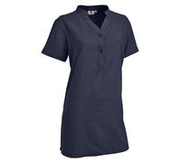 MAUL Damen Kleid Lignano - Kleid in Leinenoptik (5383600409) 44 blue