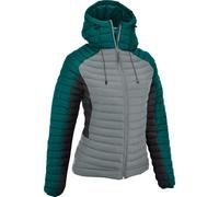 MAUL Sport Saas - Fee REC - Stepp Thermojacke m. Kapuze light grey/petrol green (0661) 46