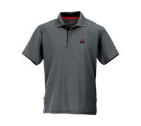 MAUL Sport Spiez Fresh - 1/2 Poloshirt dark grey/black (801) 64