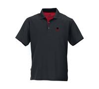 MAUL Sport Spiez Fresh - SP - 1/2 Poloshirt black/red (193) 62