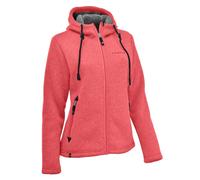 Maul Sports Damen Chieming - Strickfeecejacke mit Kaputze , 50