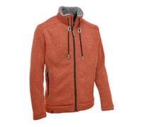 Maul Strickfleecejacke Lichtenau (wärmeisolierung, atmungsaktiv) dunkelorange Herren, Größe 54