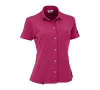 Maul Outdoor Damen Bluse Vilsalpsee II Kurzarm, uni, elastisch – Cherry Größe 42