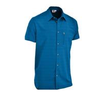 Maul Wanderhemd Irschenberg XT Kurzarm (mit Brusttasche) blau Herren, Größe 52