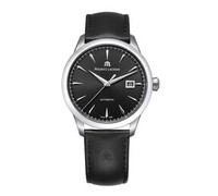 Maurice Lacroix 1975 Automatik Date 40mm Schwarz Leder (756008-SS001-330-2)