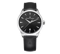 Maurice Lacroix 1975 Quarz Date 39mm Schwarz Leder (751007-SS001-330-2)